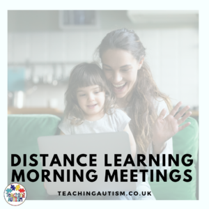 Digital Morning Meetings for Special Education Distance Learning