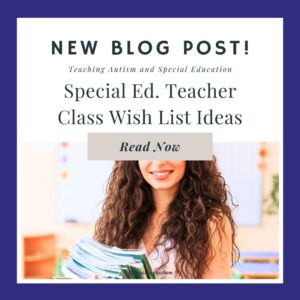 Special Education Teacher Must-Haves