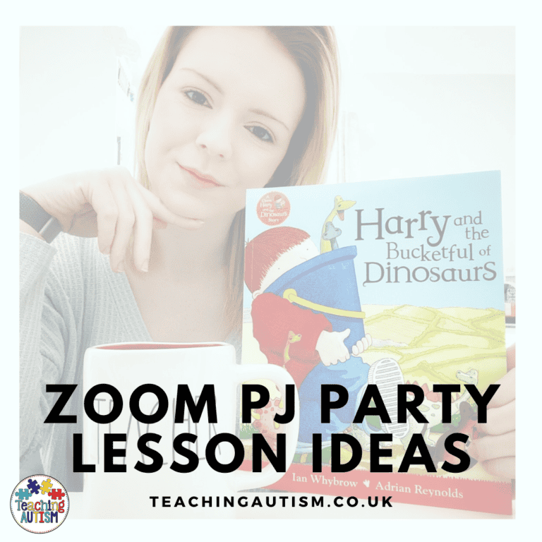 PJ Party Zoom Lesson Plan Idea