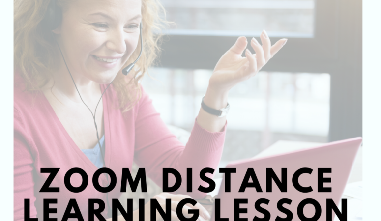 Zoom Distance Learning Lesson Ideas