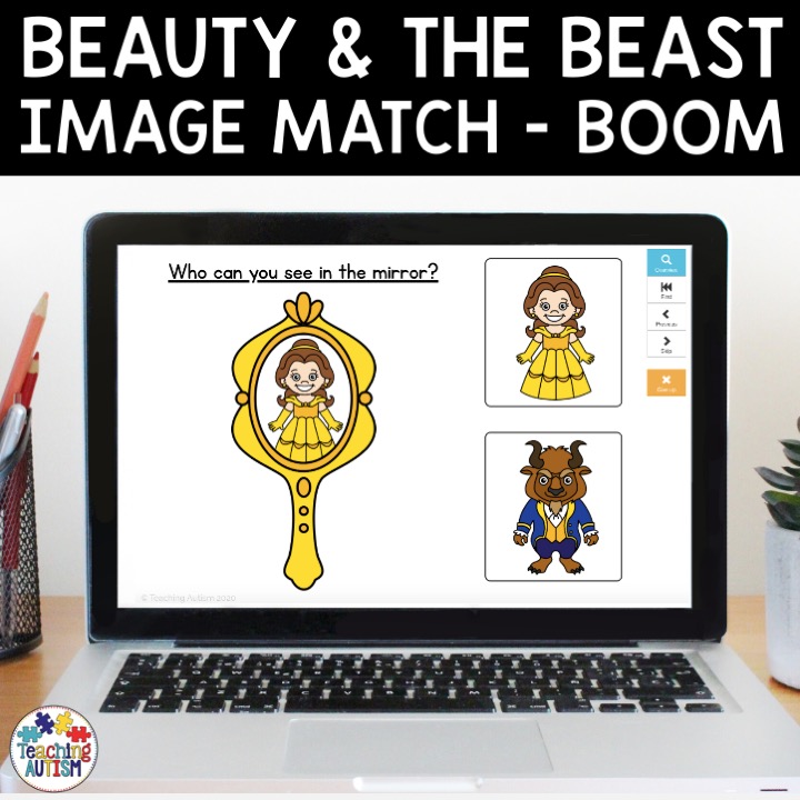Beauty and the Beast Boom Cards