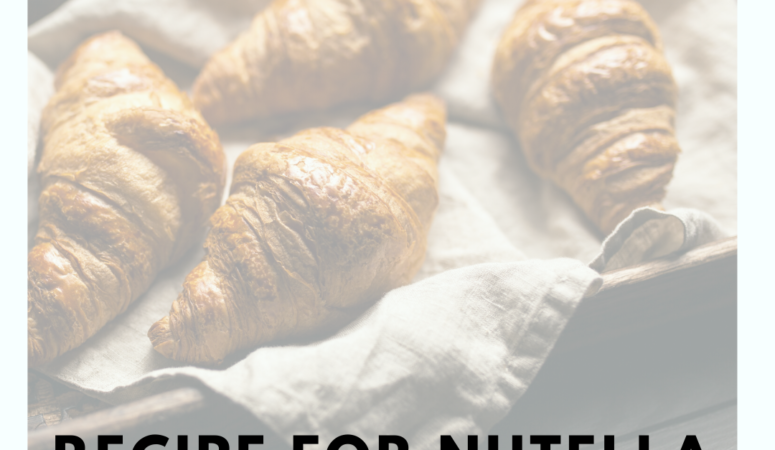 Nutella Croissants Recipe and Free Downloads