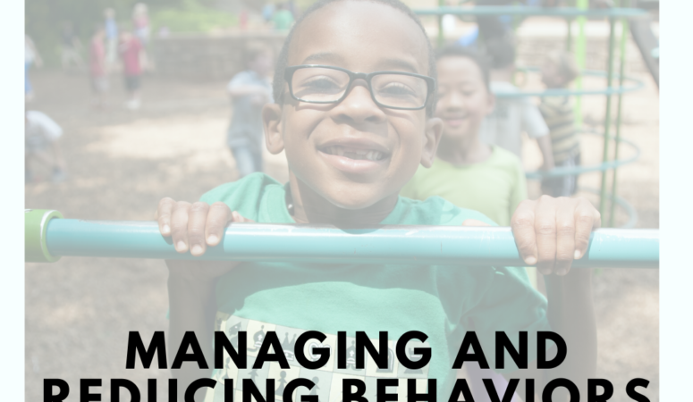 Reducing Behaviors During Recess