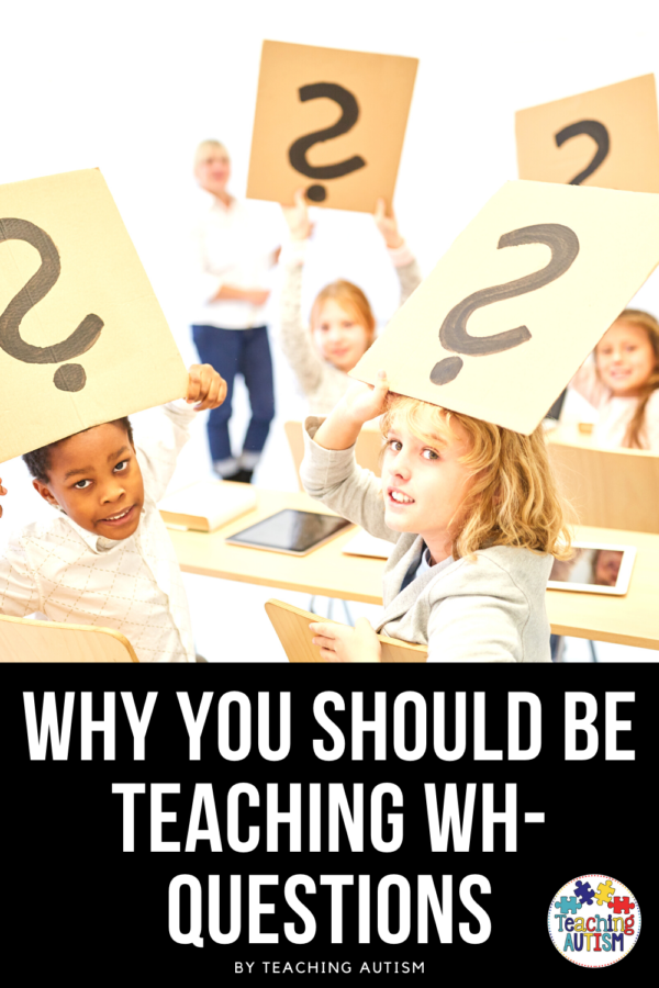 Why You Should Be Teaching Wh- Questions - Teaching Autism