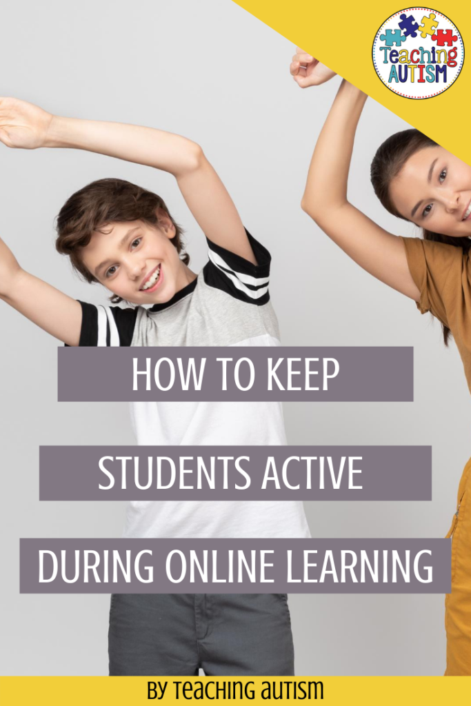 How to keep students active during online learning. 