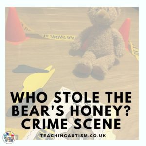 Classroom Crime Scene: Who Stole the Bears Honey?
