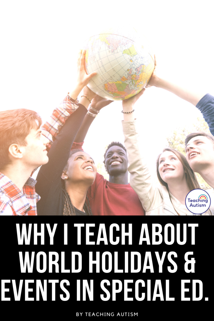 Teaching World Holidays in Special Ed