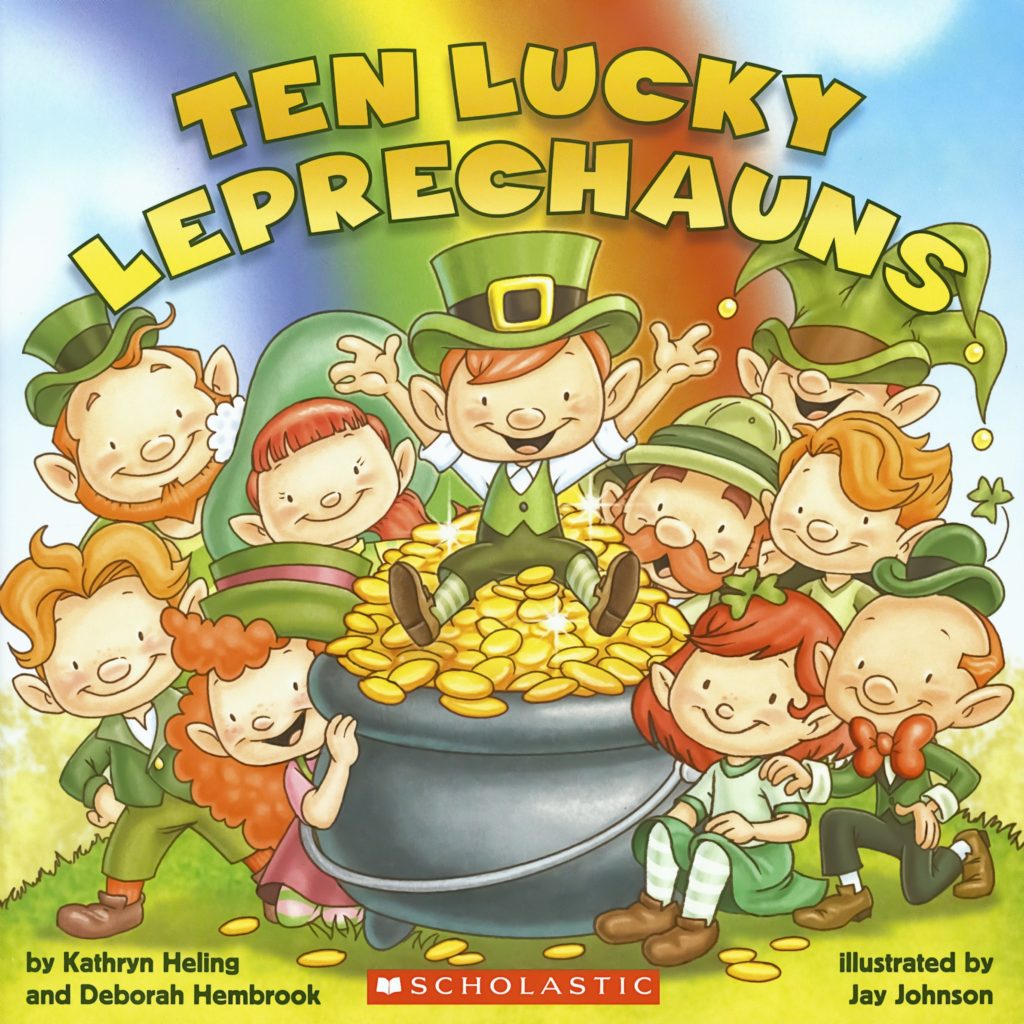 Ten Lucky Leprechaun Pictures Book