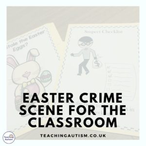Easter Classroom Crime Scene