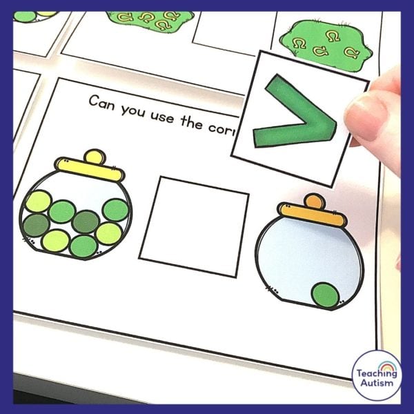March Task Boxes for Special Education - Teaching Autism