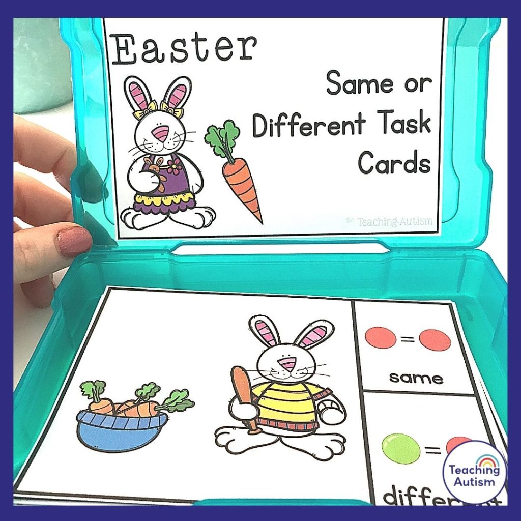 Easter Task Box for Kids