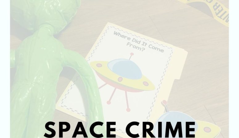 Space Crime Scene for Kids