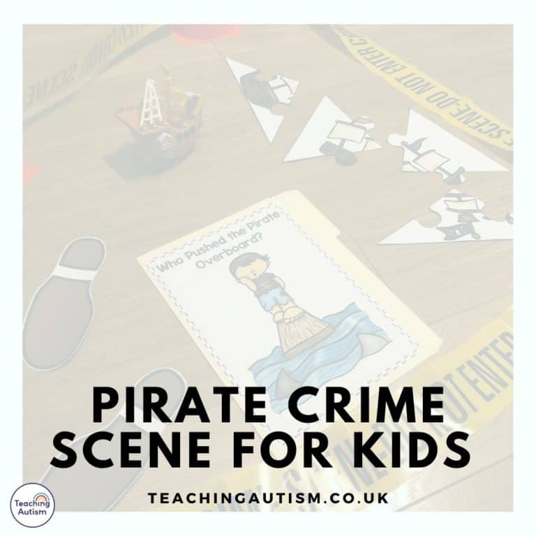 Pirate Classroom Crime Scene