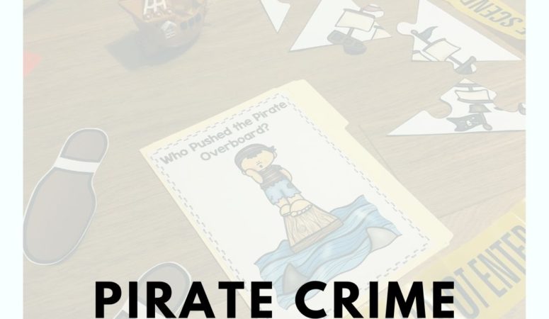 Pirate Classroom Crime Scene