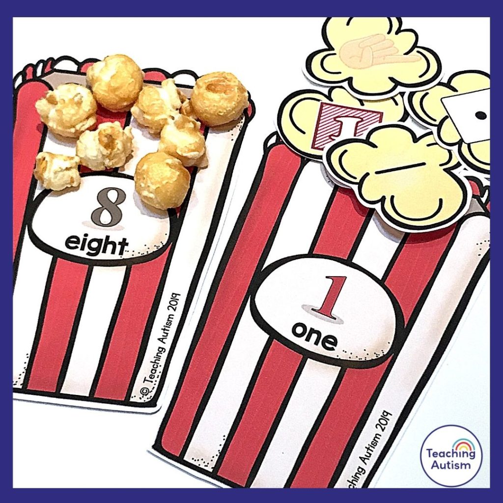Popcorn Number Recognition and Matching