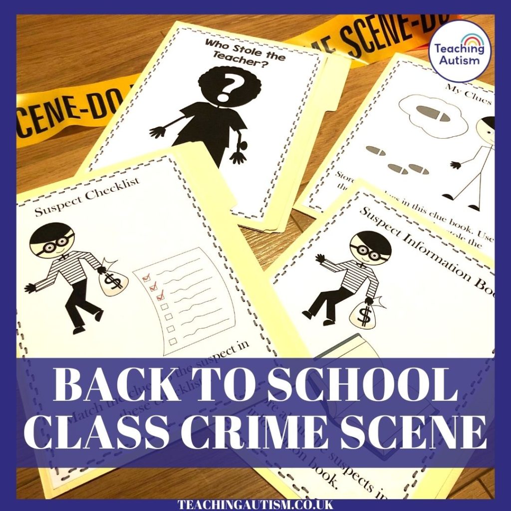 Back to School Crime Scene