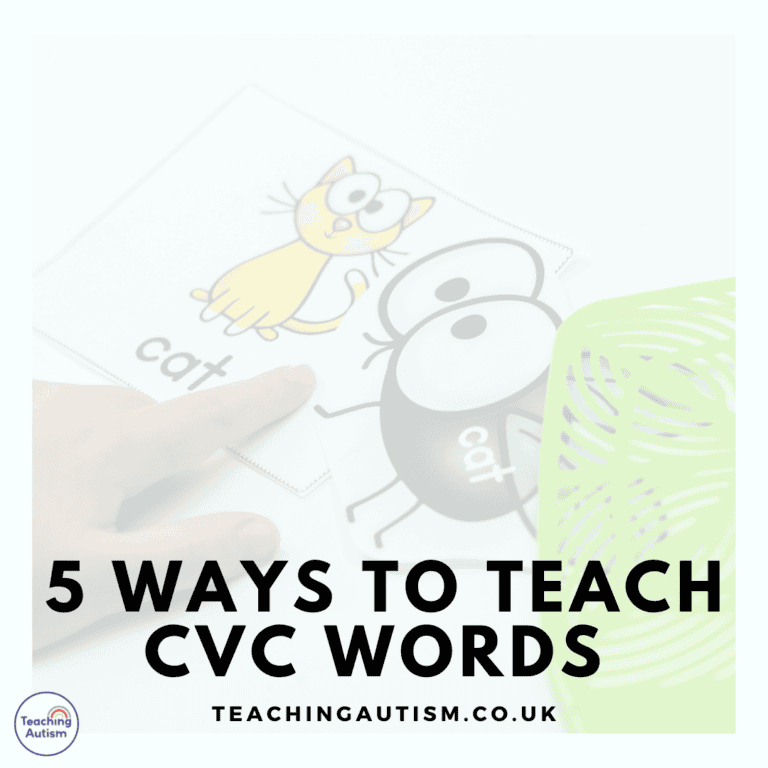 5 Ways to Teach CVC Words