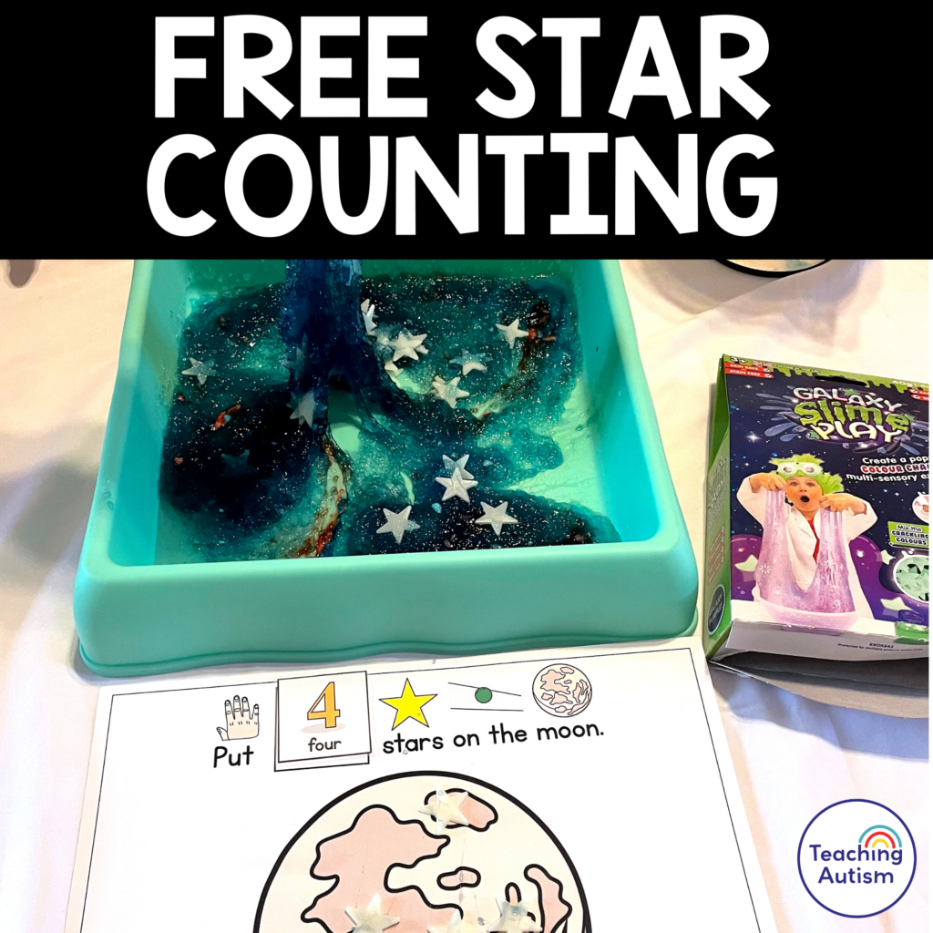 Counting Stars on the Moon Sensory Activity