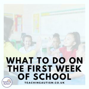What to Do On the First Week of School