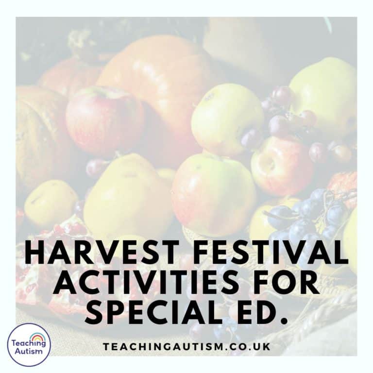 Harvest Festival Activities for Special Education