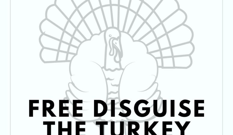 Free Disguise a Turkey Project