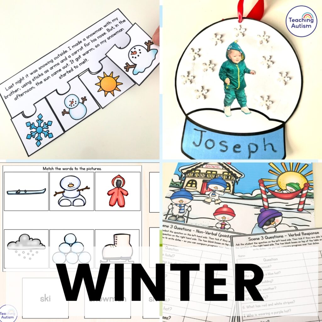 Winter Theme Activities