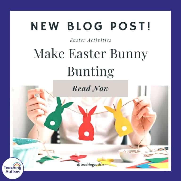 Free Easter Bunting Craft