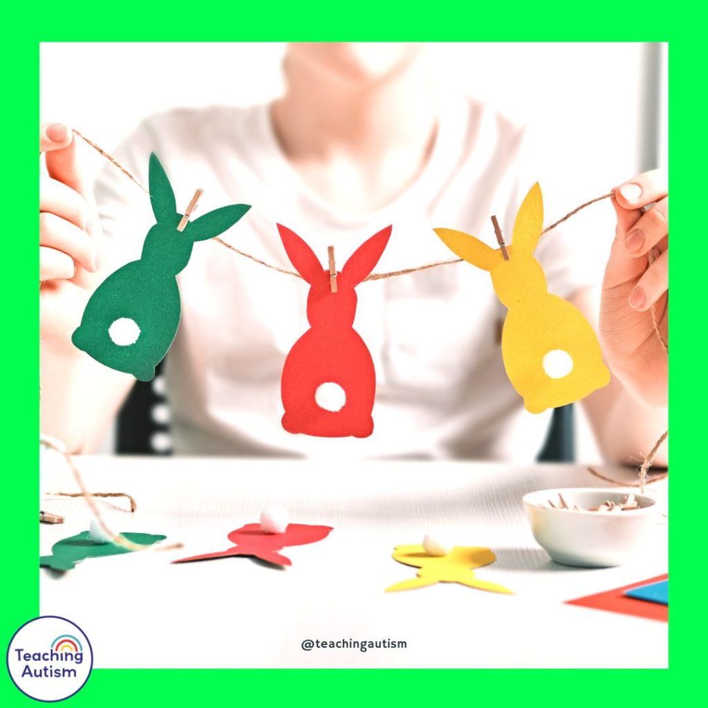 Free Easter Bunting Craft