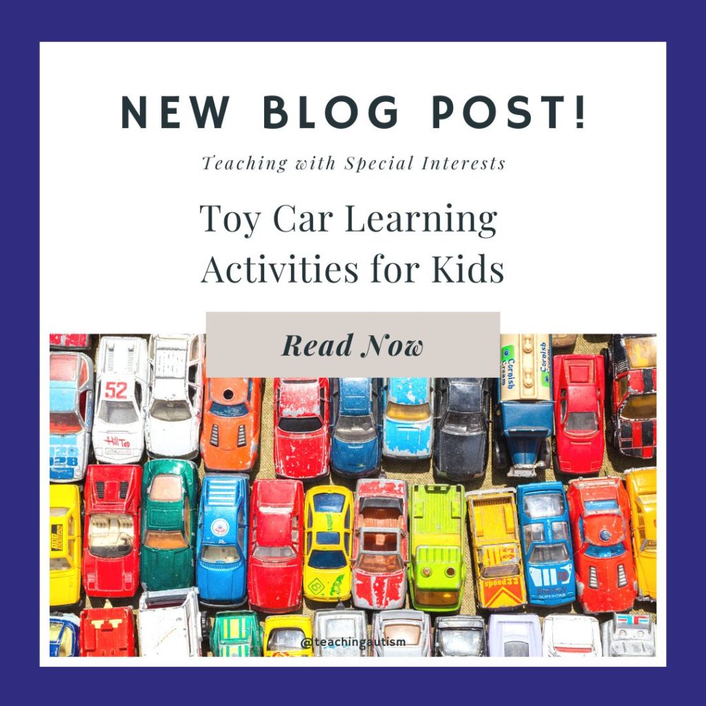 Toy Car Learning Activities for Kids