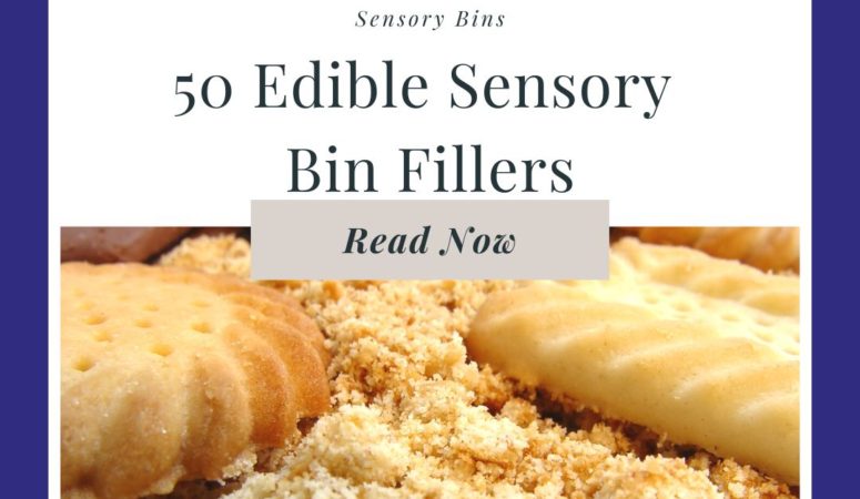 50 Edible Sensory Bin Fillers