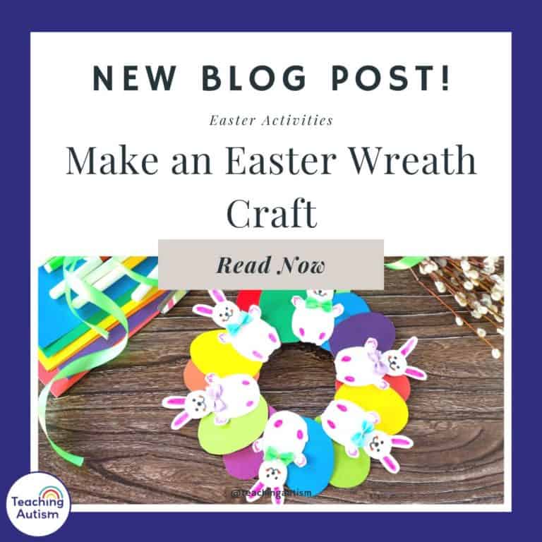 Free Easter Wreath Craft