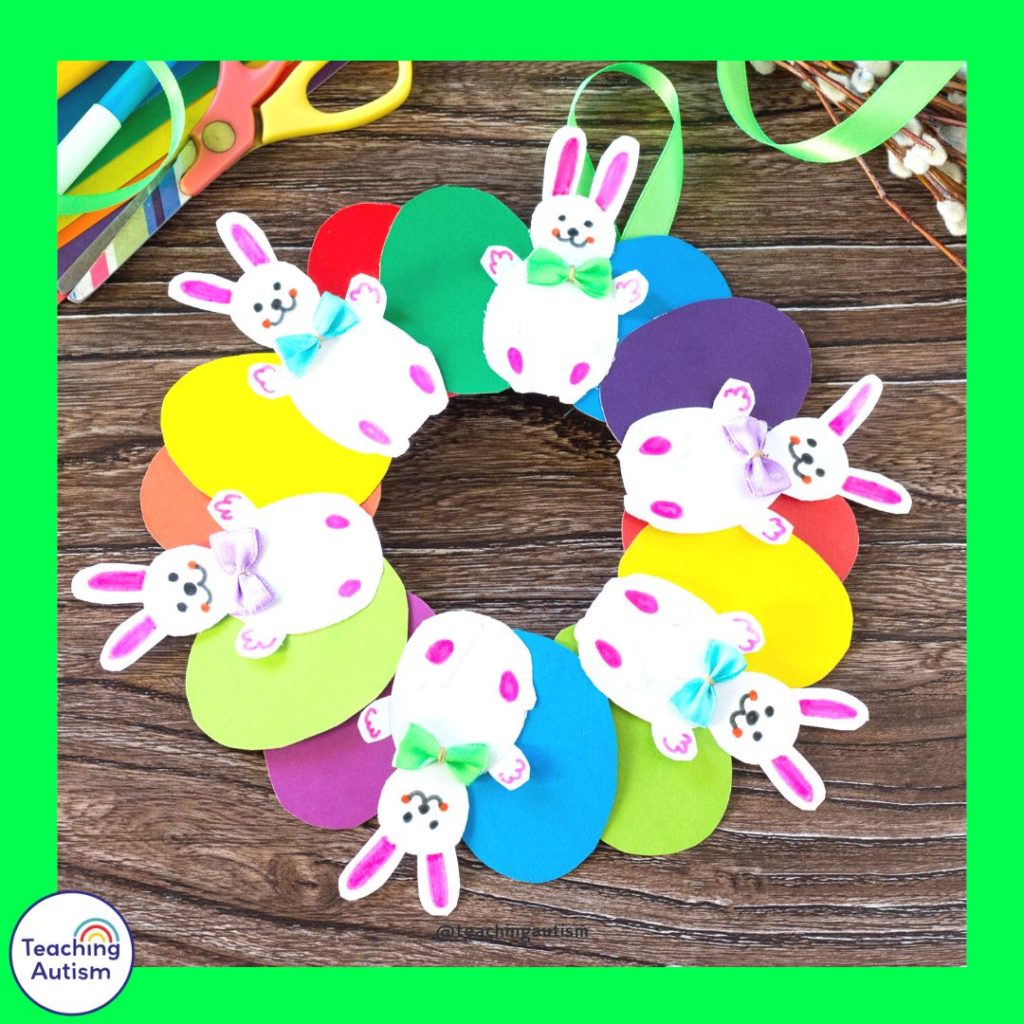 Free Easter Wreath Craft