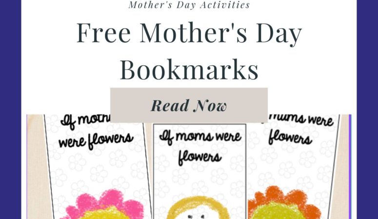 Free Mother’s Day Bookmarks Craft