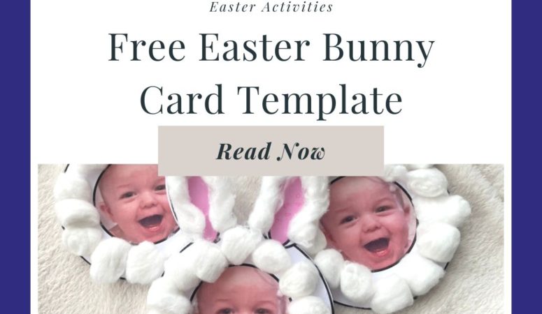 Free Easter Bunny Card Craft