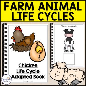 Farm Animal Life Cycles Adapted Books