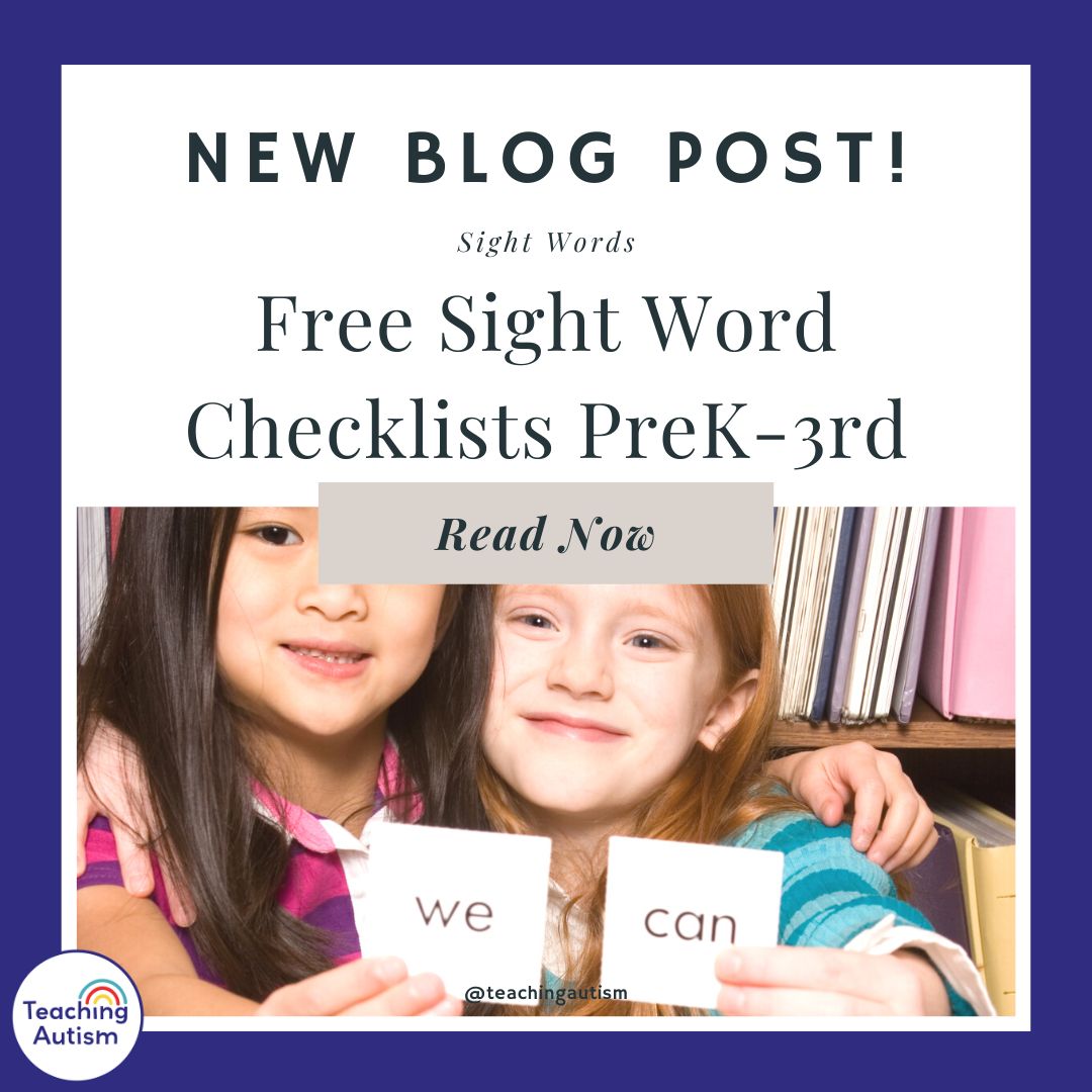 free-sight-word-checklists-teaching-autism
