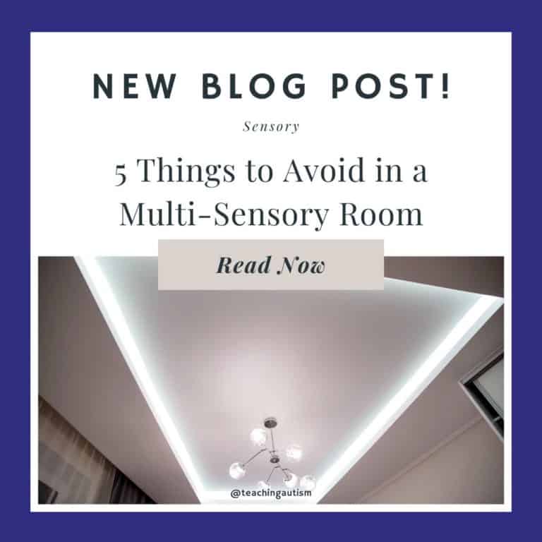 5 Things to Avoid in a Multi-Sensory Room