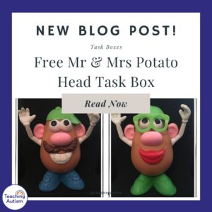 Free Potato Head Task Box