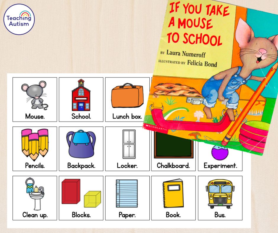 If You Take a Mouse to School Story Symbols