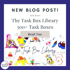 300+ Task Boxes for Special Education