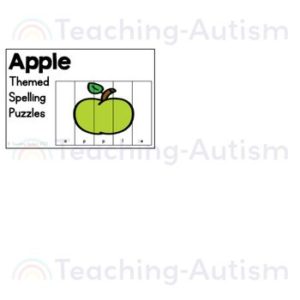 Apple Spelling Puzzles