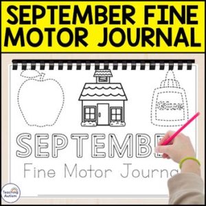 September Fine Motor Journal