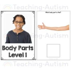 Body Part Photos Adapted Books for Special Education - Teaching Autism