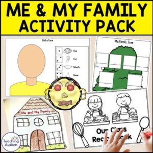Me and My Family Activities