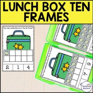 School Lunch Box Ten Frames