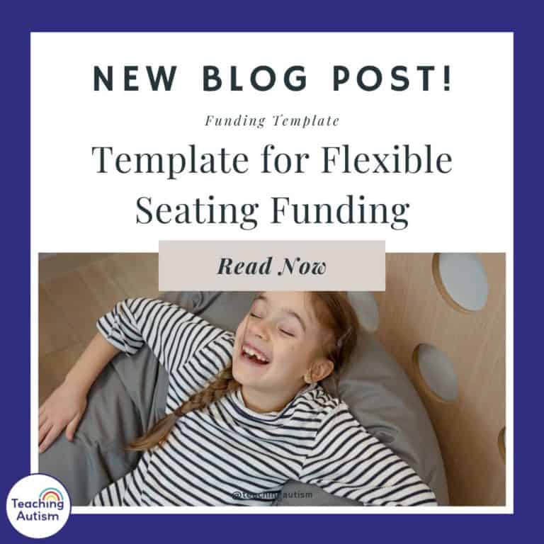 Template for Flexible Seating Funding