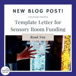 Template for Sensory Room Funding