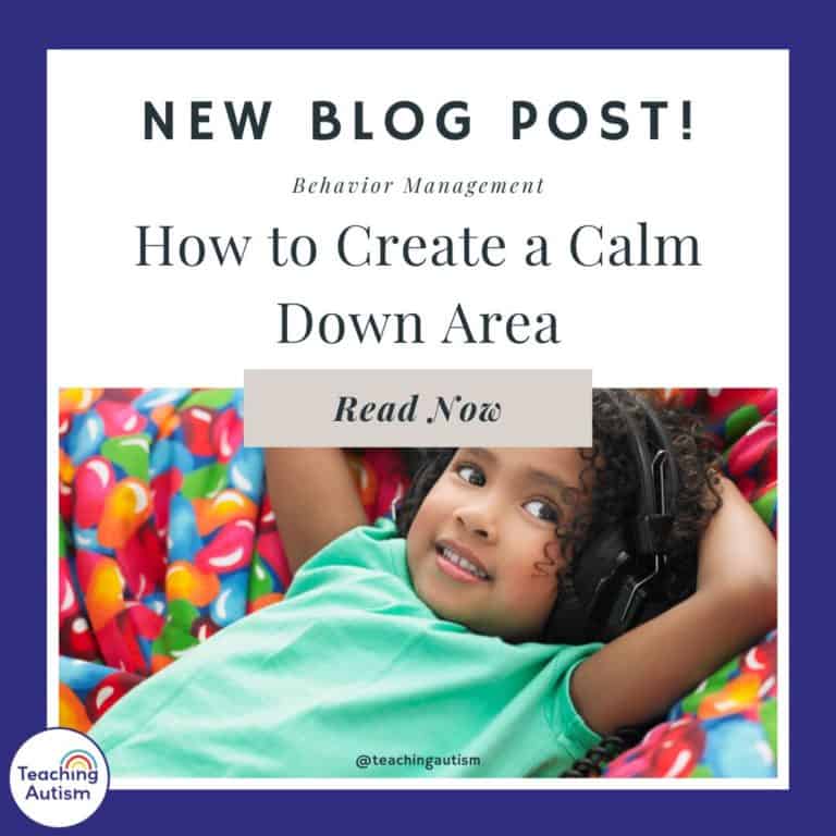 How to Create a Calm Down Corner in Your Classroom