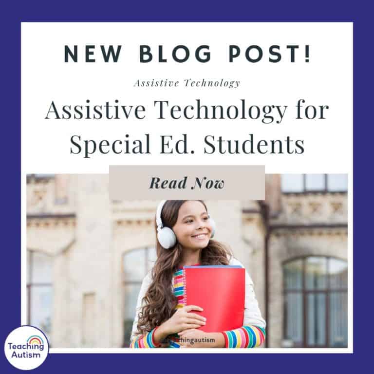 Assistive Technology for Students with Special Needs