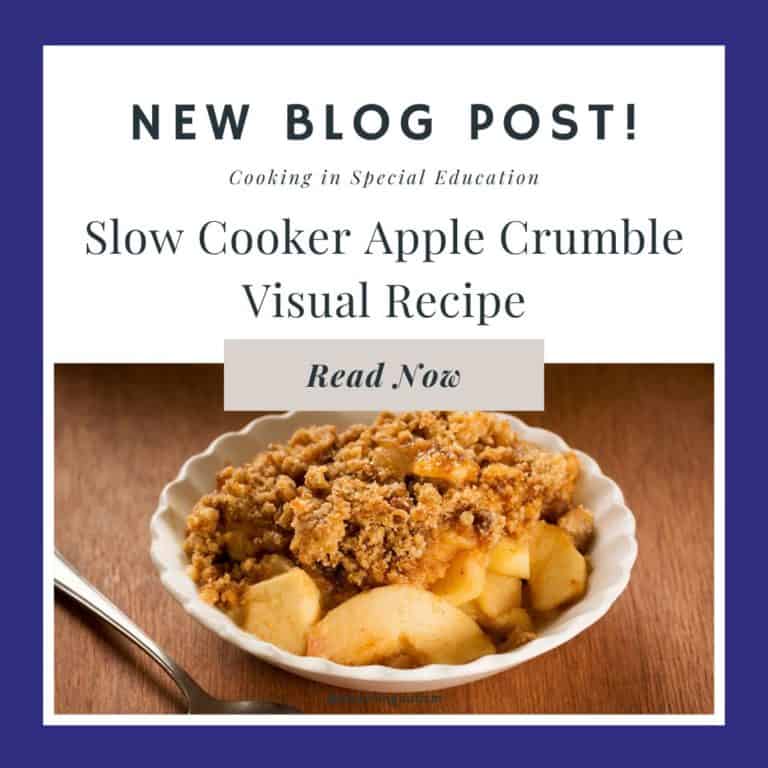 Slow Cooker Apple Crumble Recipe for Special Education